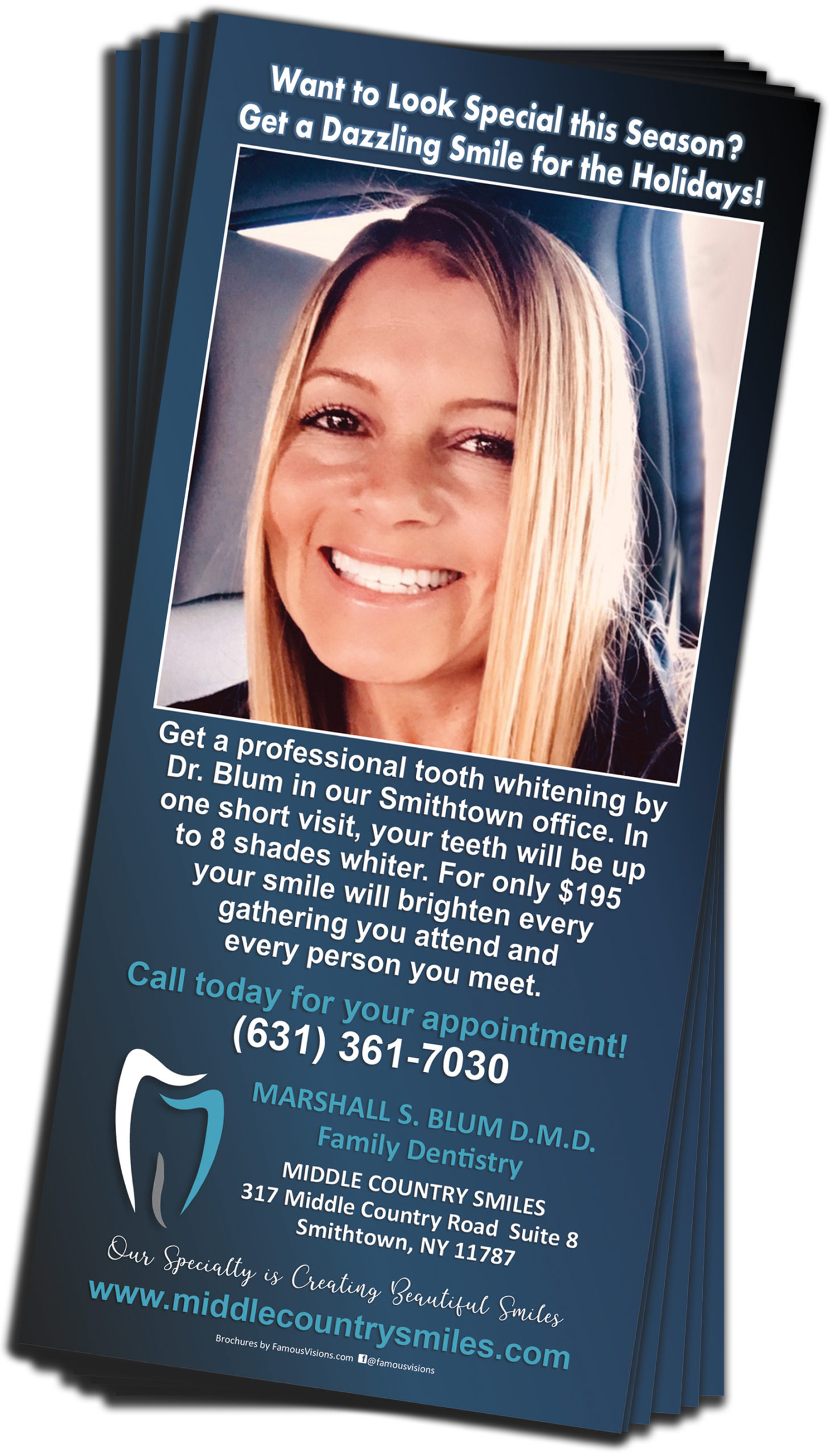 1000 Full Color 4" x 9" Rack Cards